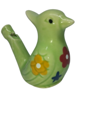 Ceramic Water Whistle Bird Toy