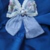 Sky Pearl Lace Bow Hair Clip
