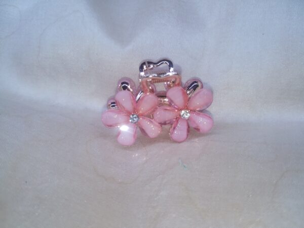 Blush Bloom Floral Hair Clutch