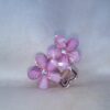Blossom Glow Pink Floral Hair Clutch
