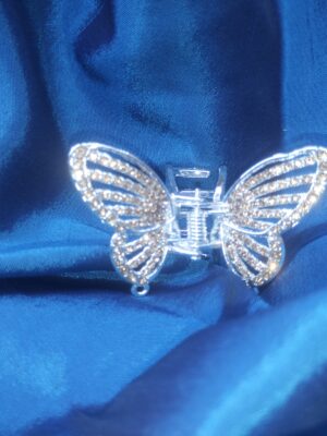Crystal Wing Butterfly Hair Claw