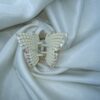 Pearl Glow Butterfly Hair Claw