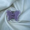 Lavender Sparkle Butterfly Hair Claw