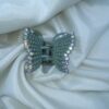Chic Butterfly Hair Claw Clip – Mint Elegance