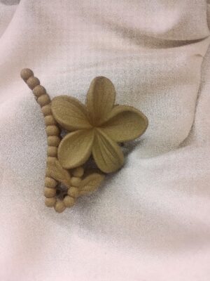 Floral Hair Claw Clip