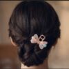 Pastel Crystal Butterfly Hair Claw Clip