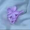 Floral Hair Claw Clip