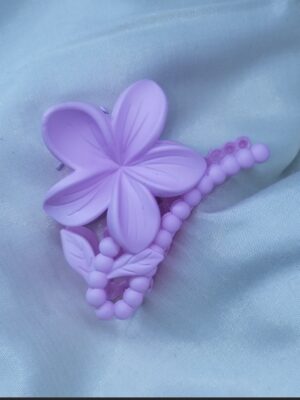 Floral Hair Claw Clip