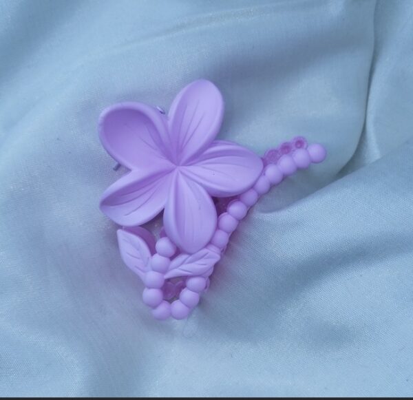 Floral Hair Claw Clip