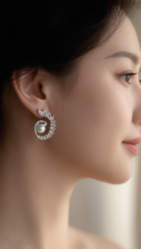 Elegant Pearl Earrings