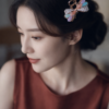 Pastel Crystal Butterfly Hair Clip