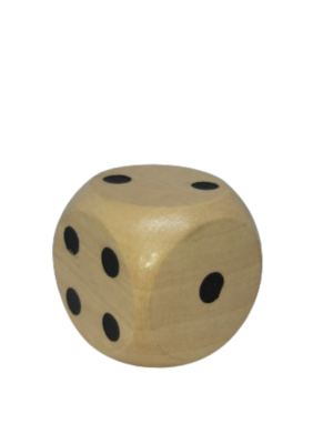 Wooden Dice Cube