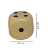 Wooden Dice Cube