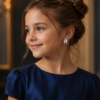 ChatGPT Image May 11, 2026, 06_08_17 AM Cute Panda Crystal Stud Earrings for Kids