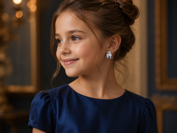 ChatGPT Image May 11, 2026, 06_08_17 AM Cute Panda Crystal Stud Earrings for Kids