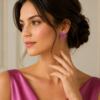 Blush Petal Elegance Earrings