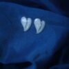Moonlit Heart Studs