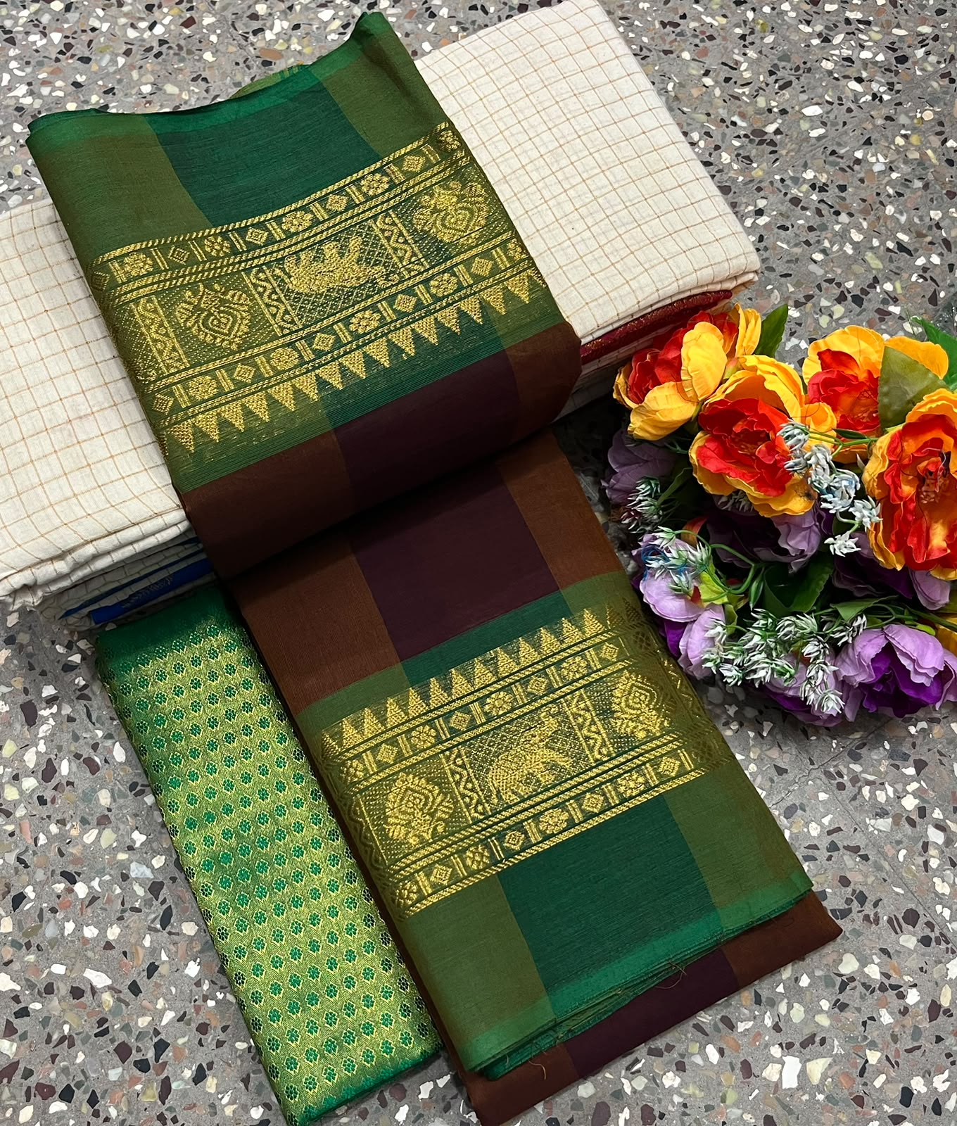 Chettinad cotton sarees