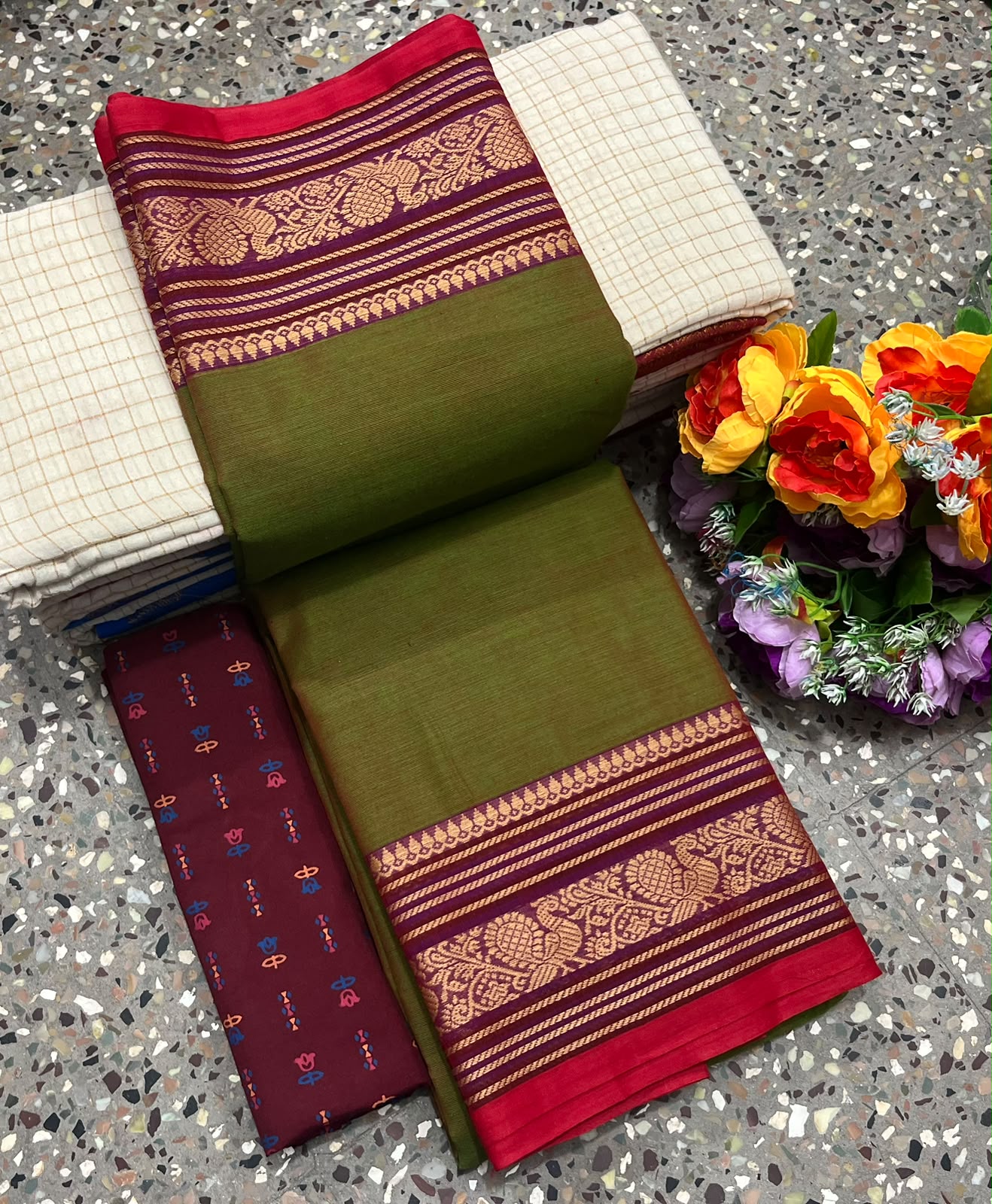 Chettinad cotton sarees