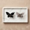 Classic Butterfly Hair Claw Clip - 1 Pair