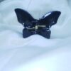 BP black Classic Butterfly Hair Claw Clip - 1 Pair