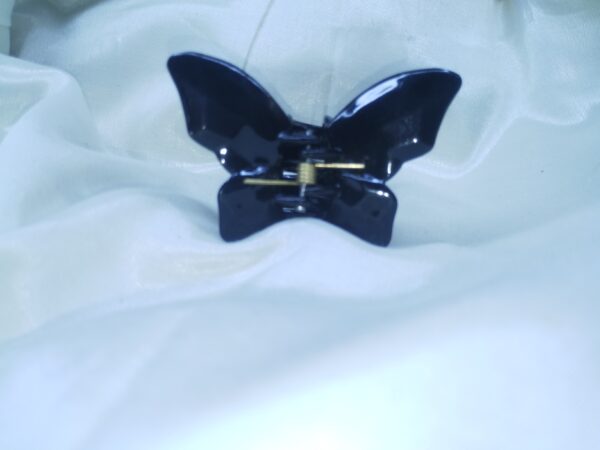 BP black Classic Butterfly Hair Claw Clip - 1 Pair