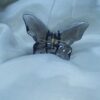 BP grey Classic Butterfly Hair Claw Clip - 1 Pair