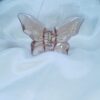 BP light brown Classic Butterfly Hair Claw Clip - 1 Pair