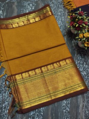 Kanchi cotton saree