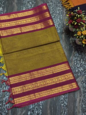 Kanchi cotton saree