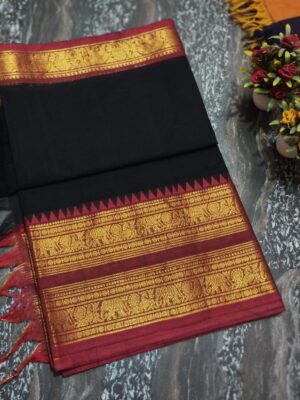 Kanchi cotton saree