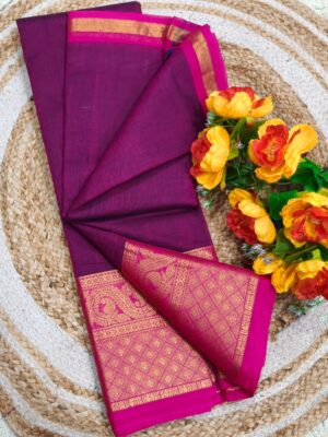 Kanchi cotton saree