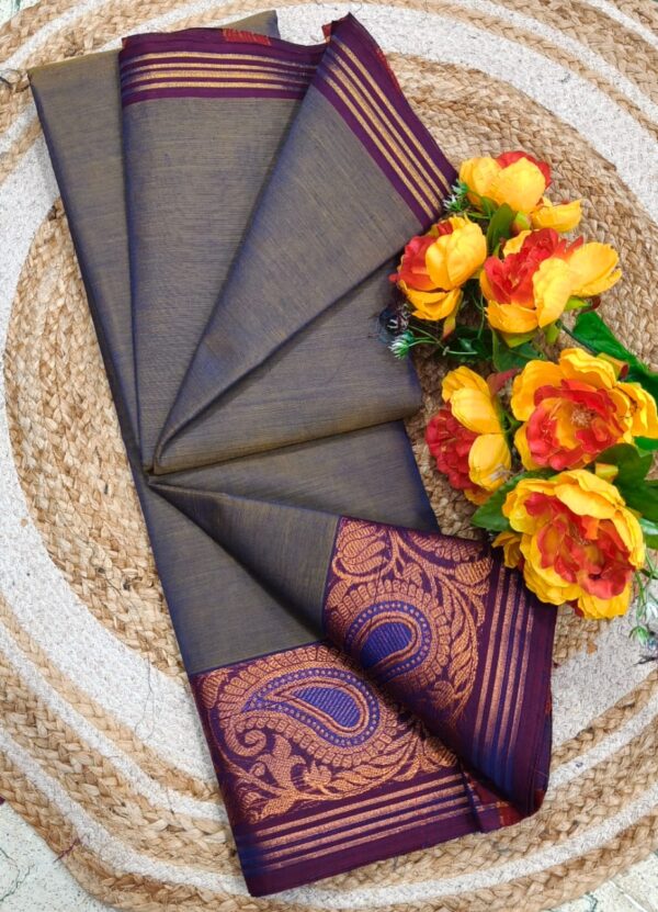 Kanchi cotton saree