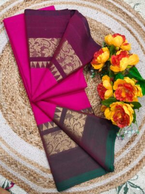 Kanchi cotton saree
