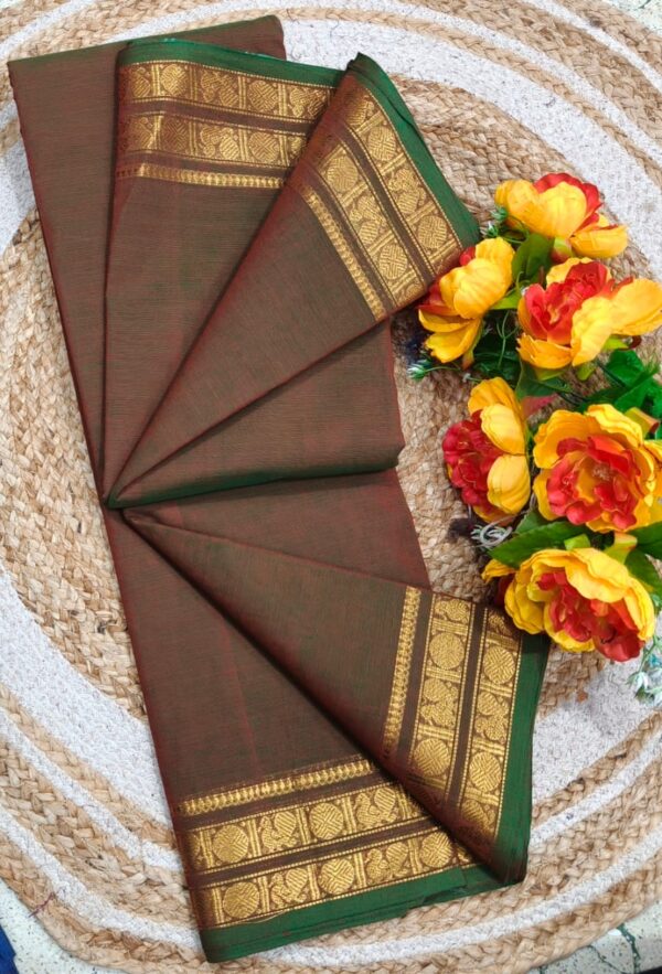Kanchi cotton saree