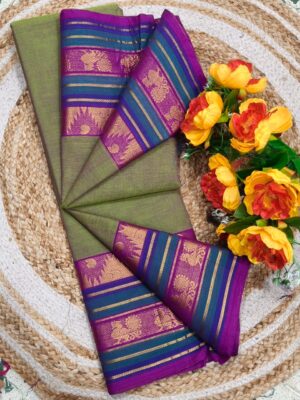 Kanchi cotton saree