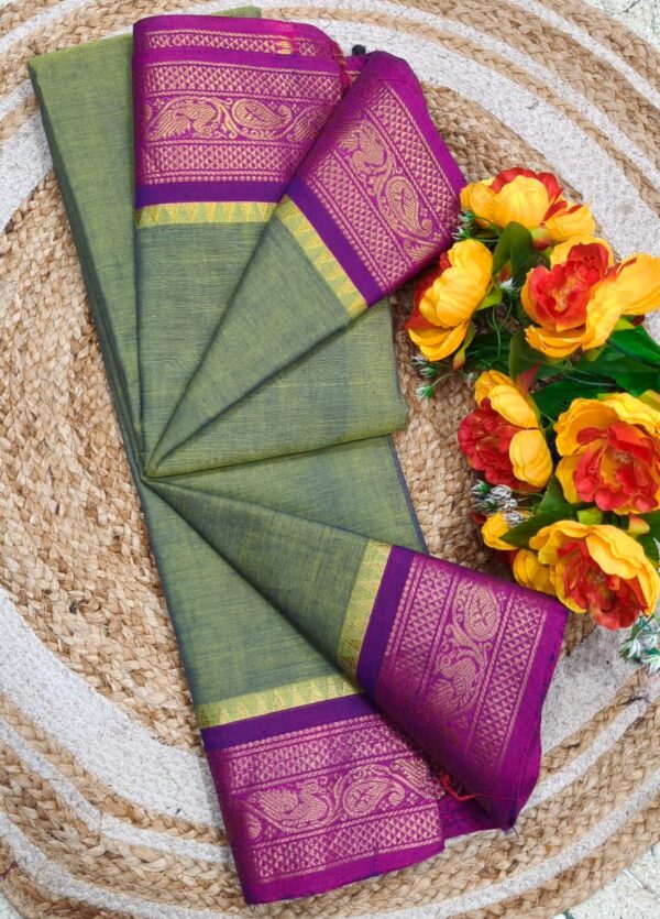 Kanchi cotton saree