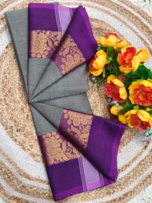 Kanchi cotton saree
