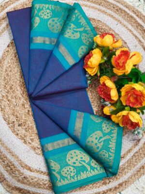 Kanchi cotton saree
