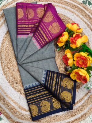 Kanchi cotton saree