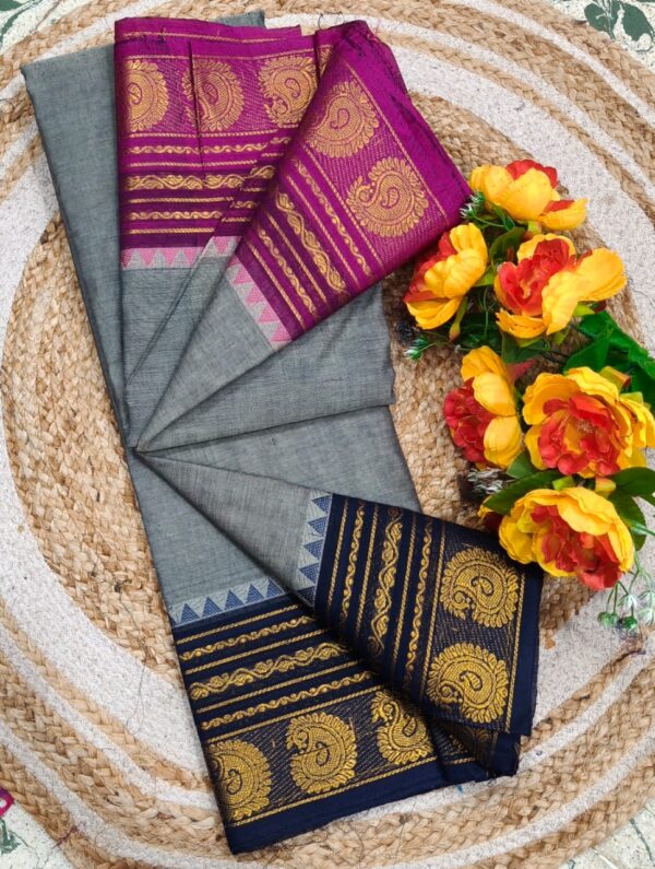 Kanchi cotton saree