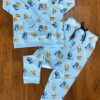 Blue PREMIUM QUALITY ALL OVER PRINT KIDS UNISEX SWEATSHIRT & TRACK PANT