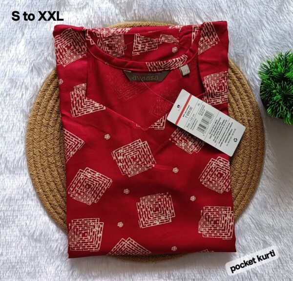 💖 Stylish & Comfortable Rayon Kurti