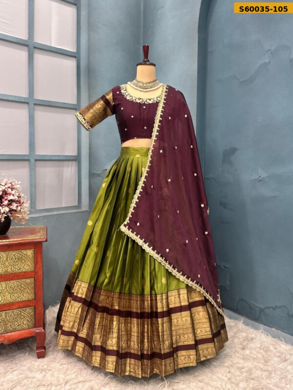 WhatsApp Image 2026-09-10 at 15.11.10 Kanjivaram silk lehenga