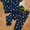 black PREMIUM QUALITY ALL OVER PRINT KIDS UNISEX SWEATSHIRT & TRACK PANT