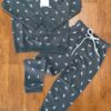 dev blue PREMIUM QUALITY ALL OVER PRINT KIDS UNISEX SWEATSHIRT & TRACK PANT