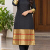 Elegant Narayanpet Cotton Kurti Material with Rich Big Border