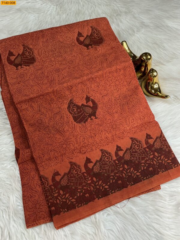 WhatsApp Image 2026-10-14 at 20.01.48 🌸Kalamkari Printed Cotton Sarees