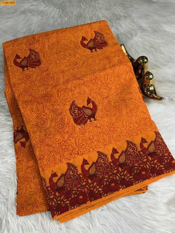 WhatsApp Image 2026-10-14 at 20.01.50 🌸Kalamkari Printed Cotton Sarees