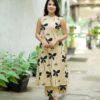 SLUB COTTON WITH PRINTED